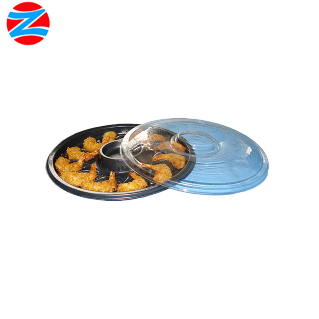 disposable seafood shrimp packaging tray