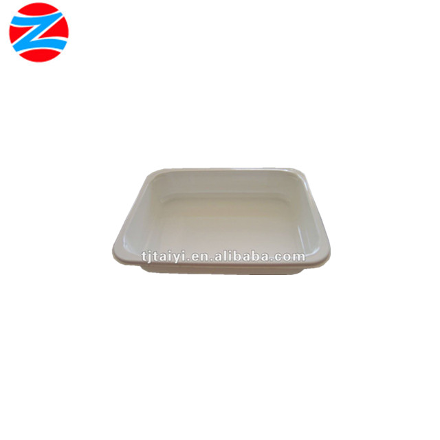 plastic tray of heat resistant tray