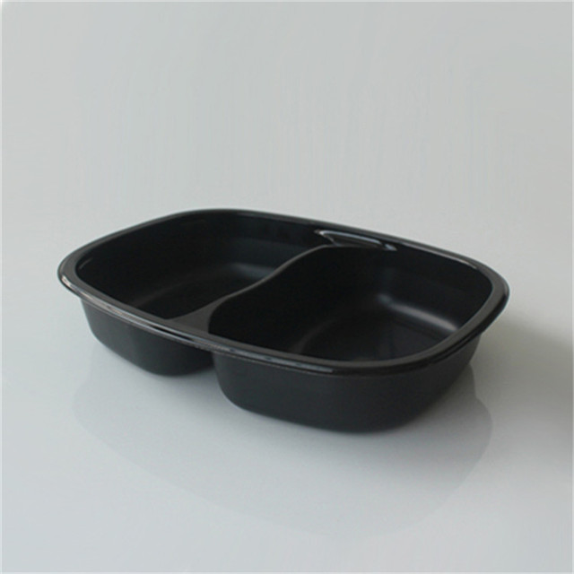 CPET disposable plastic divided food tray with best price