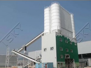 Environment Friendly Tower Type HL90 Concrete Batching Plant