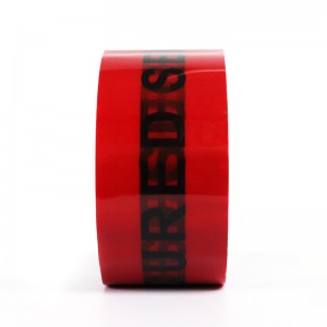 Printed Logo Customize Security Seal VOID Tape Tamper Proof Anti Theft Anti Counterfeit Removable Tamper Evident Tape