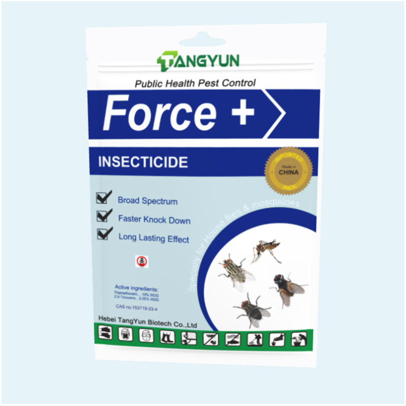 Top quality with best price fly killer Insecticides mixture Thiamethoxam with attractant Tricoscene 10%+0.05% WDG
