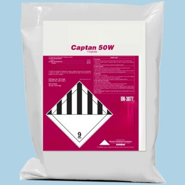 Hight-Quality Fungicide Supplier Captan 50%WP 80%WDG