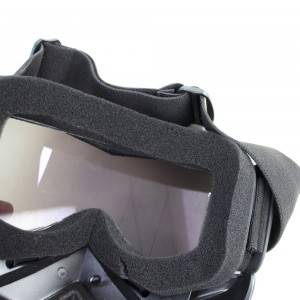 Fashion goggle mask motorcycle, goggle mask for outdoor, hotsale google mask detachable