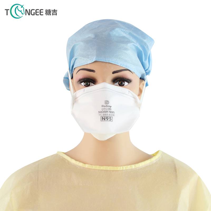 High quality manufacturer disposable KN95 mask with loop   Featured Image