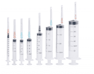 Tongee Hot Sale good Quality Medical Collection Disposable 50ml injection plastic syringe without needle