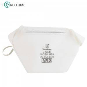 High quality manufacturer disposable KN95 mask with loop  