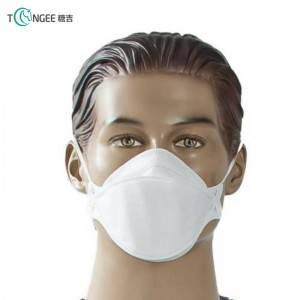 Tongee medical grade N95 face mask cup shape
