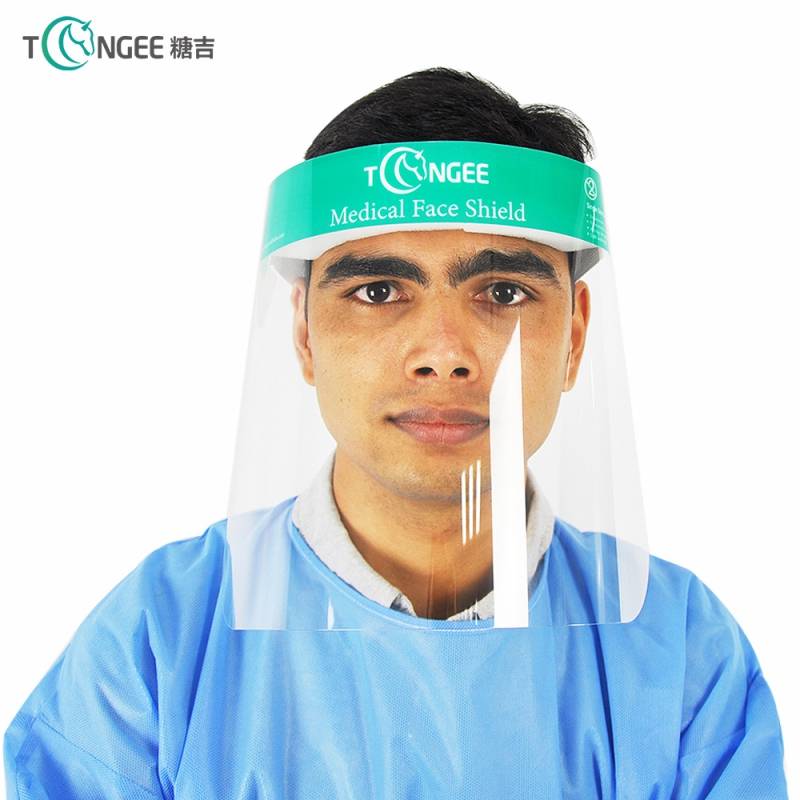 Stable performance hat transparent panel isolation face shield Featured Image