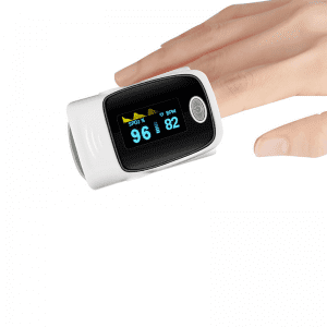 Hot sale finger clip type fingertip pulse oxy saturation tester
