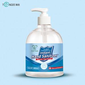 500ml fragrance No rinse anti bacterial hand wash sanitizer