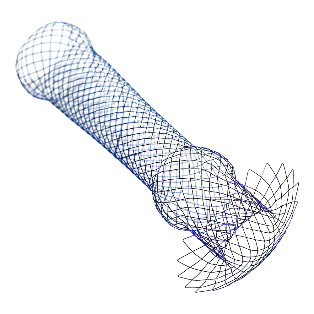 NI-Ti Mesh Stent Self-Expanding Covered Semi-covered Esophageal Stent Featured Image