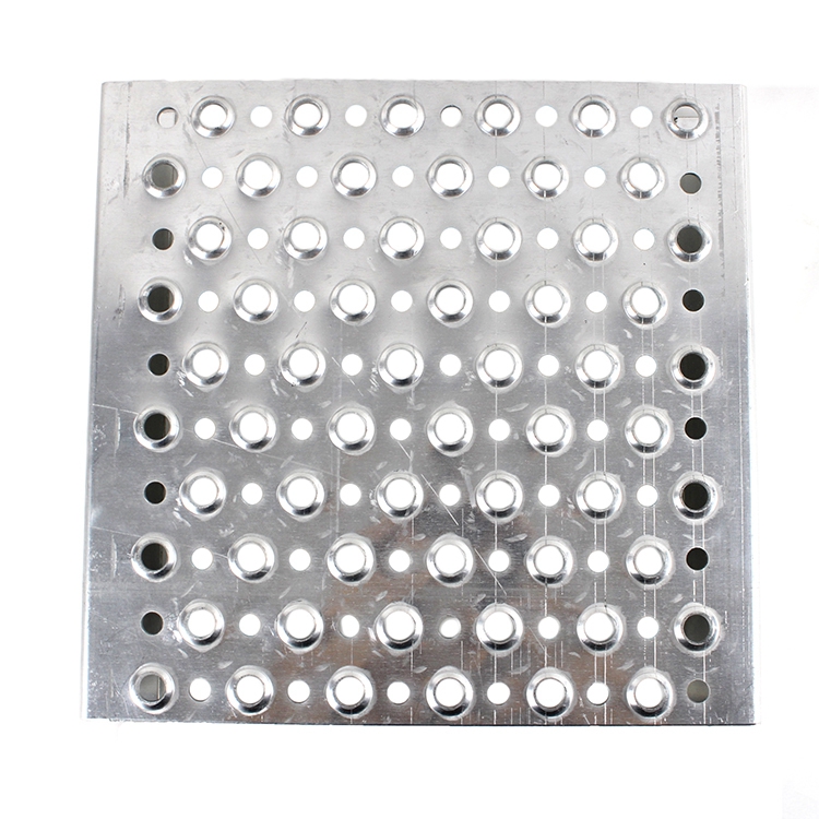 Factory Price For Aluminum Checkered Plate Price Embossed Perforated Aluminum Sheet