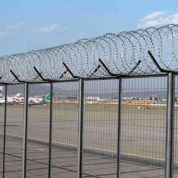 Why is the security of airport fence so high?