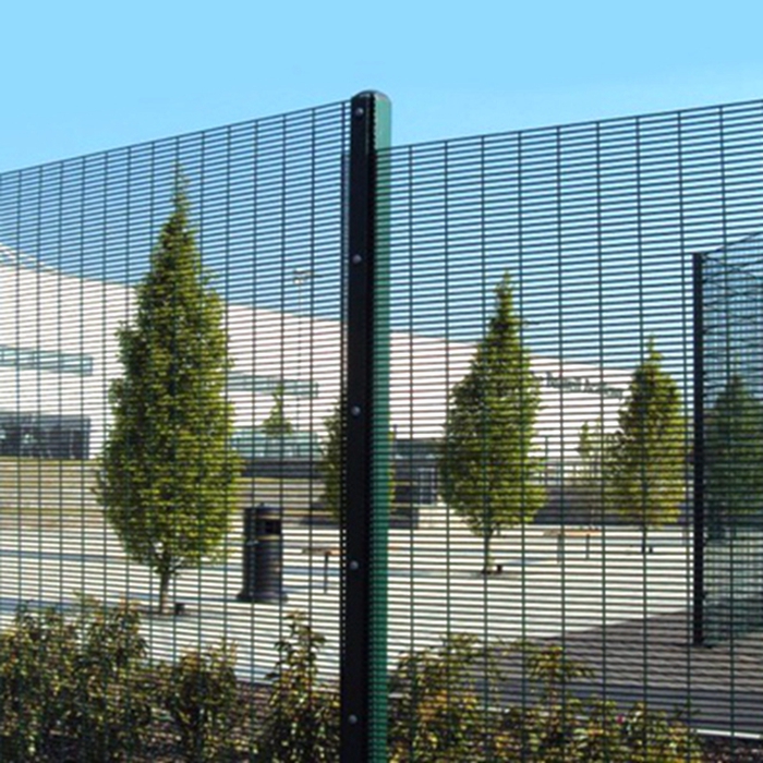 Powder coated steel high security fence 358fence for prison mesh fencing