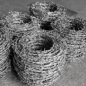 ODM Galvanized High Strength Reverse Twisted Barbed Wire Fence