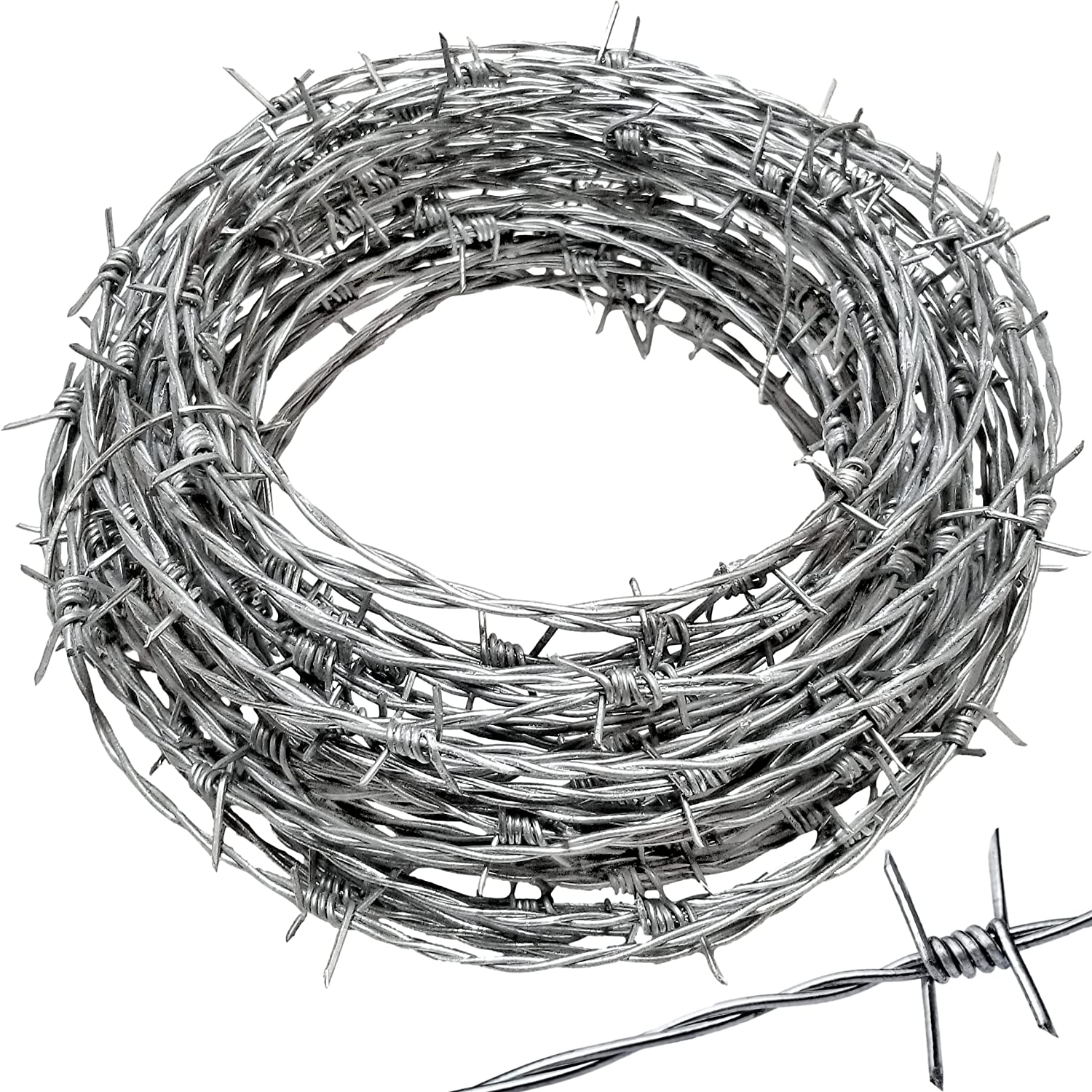 Custom Stainless Steel Double Strand Barbed Wire Fencing