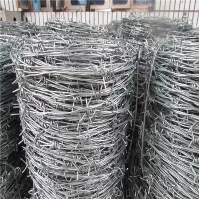 Galvanized high security fencing anti-climb barbed wire mesh fence