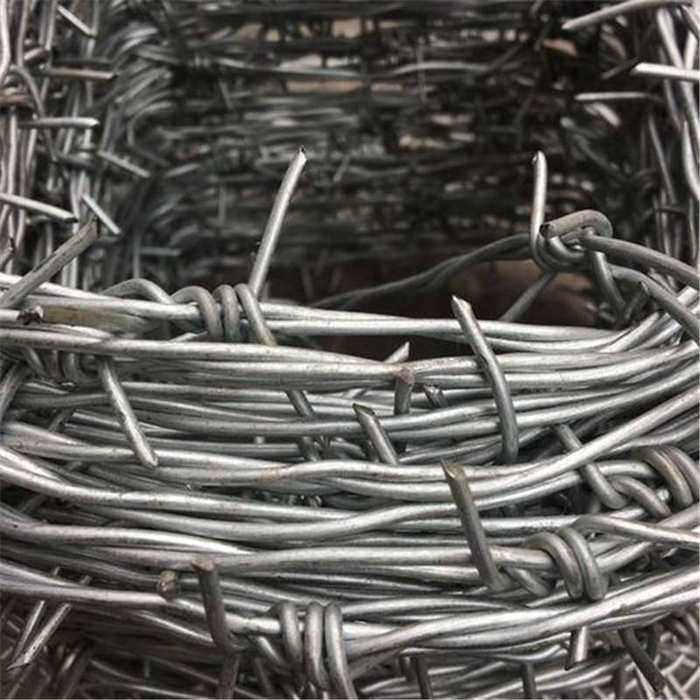 Low Cost Anti Climbing Wholesale Hot Dipped Galvanized Barbed Wire Farm Fence