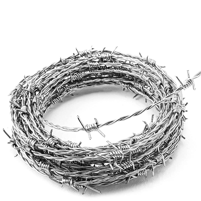 ODM Barbed Wire Fence Stainless Steel Wire Fencing