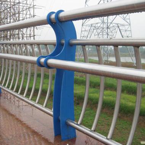 High safety anti-collision stainless steel bridge guardrail