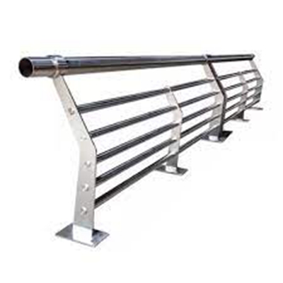Sturdy safety bridge stainless steel pipe guardrail bridge steel guardrail traffic guardrail