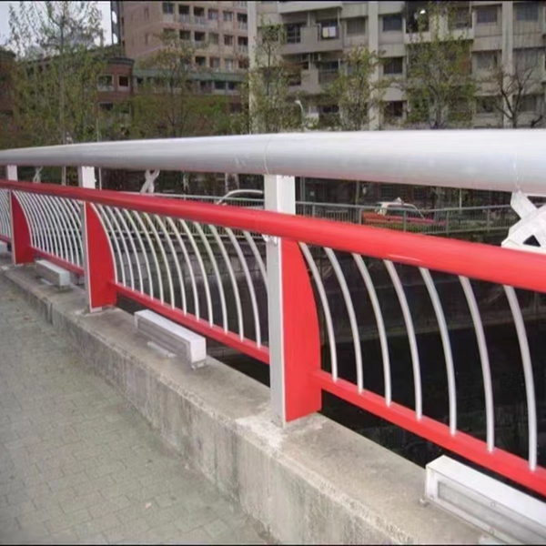 China Factory Fall Arrest Stainless Steel Composite Pipe Bridge Safety Guardrail