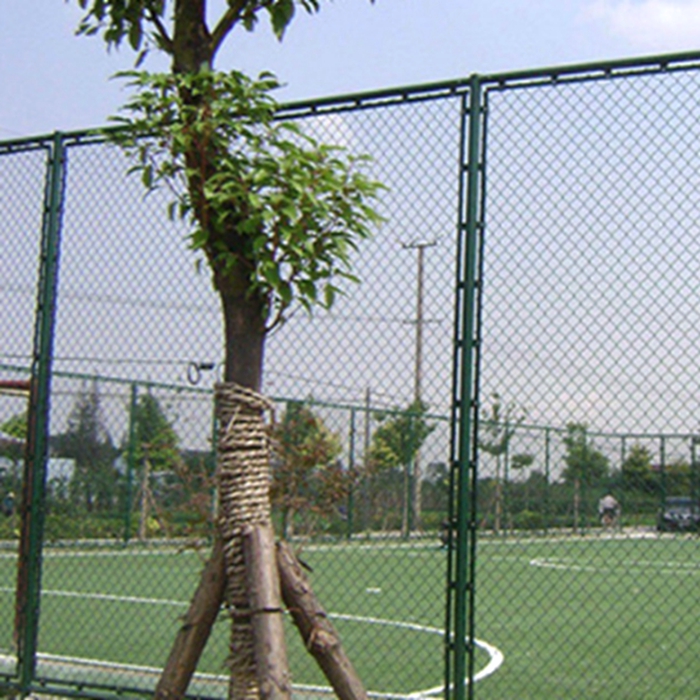Outdoor Sport Field Security Galvanized Chain Link Fence