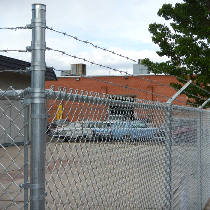 Wholesale school isolation seine electric galvanized chain link fence