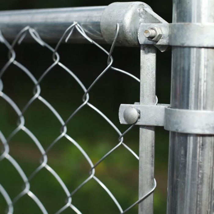 Hot Sale Customized Galvanized Chain Link Fence In Steel Wire Mesh