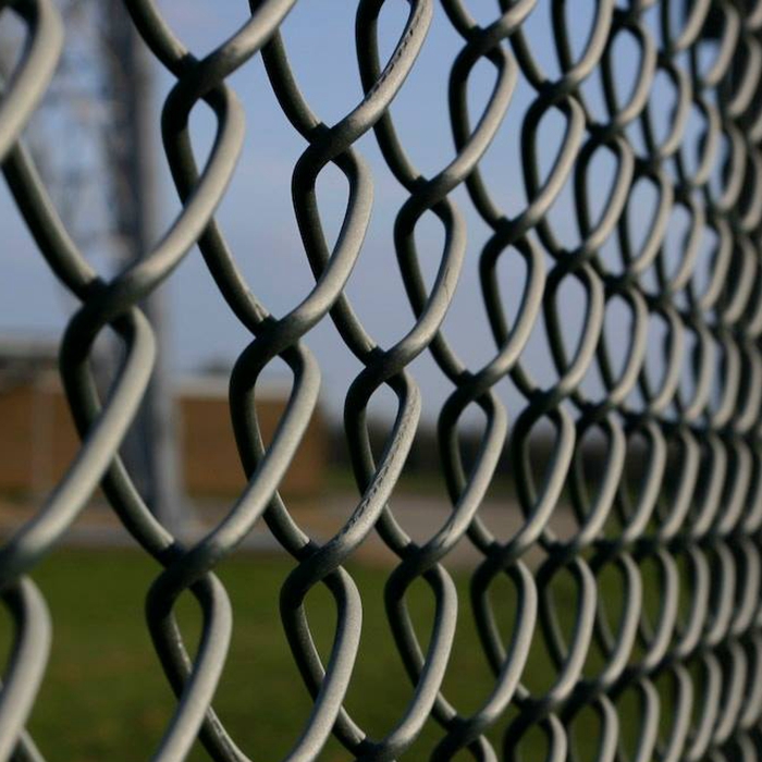 PVC coated garden chain link fence galvanized playground chain link fence