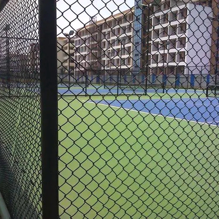 Factory direct Hot Dipped Galvanized PVC coated Chain Link Fence Wire Mesh Green Chain link fence