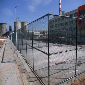 Basketball And Football Field Fence Chain Link Fence Diamond Fence
