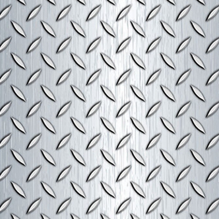 OEM/ODM Manufacturer Alloy 1100 1060 3003 5052 Aluminum Checkered Plates Diamond or 5 Bar Patterns Anti-Slip