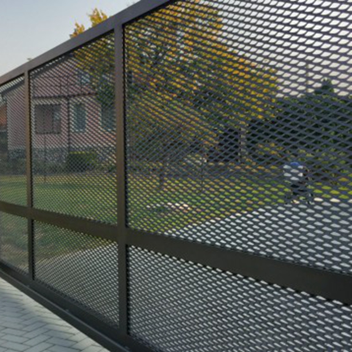 Wall panel high quality iron decorative expanded metal panel aluminum grid expanded metal fence
