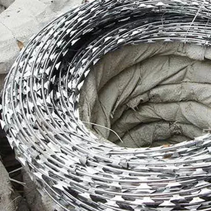 Introduction to razor barbed wire guardrail net
