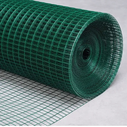 Green Color PVC Coated Galvanized Welded Wire Mesh