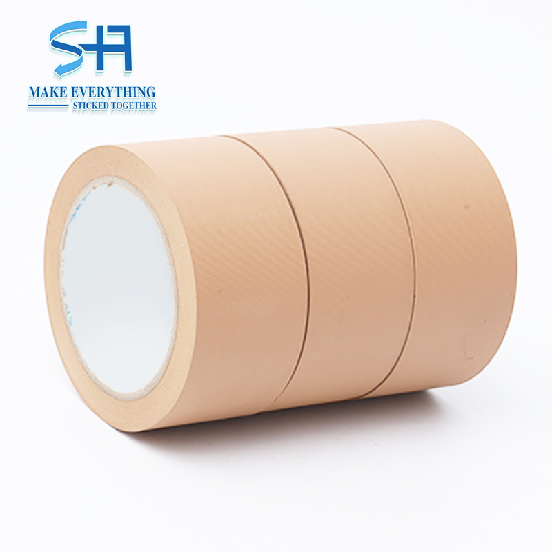 PVC Easy Tear Tape Brown Free Knife Tape Protection Tape For