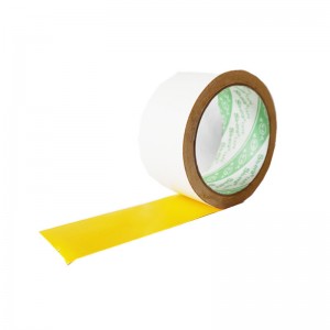 Bandă adezivă de broderie cu două fețe de înaltă calitate Bandă de țesut galben pentru industria confecțiilor