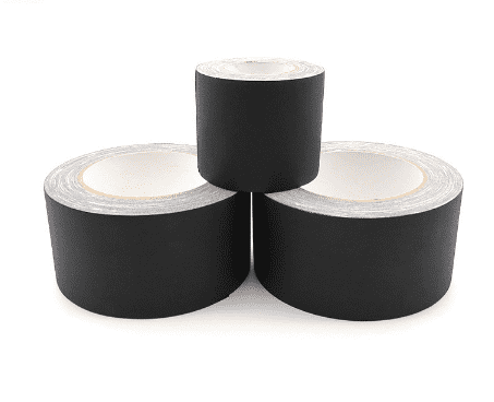Black Gaffer Tape No Residue Non-Reflective Easy Tear Book Repair Tape  Matte Black Gaffer Tape Photographic Tape