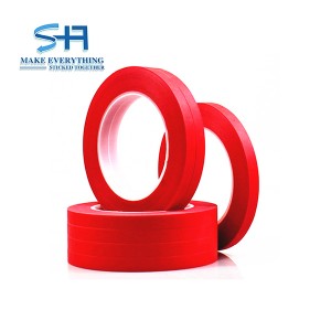 High Temperature Red Masking Spray Paint Tape