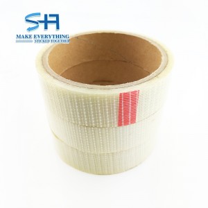 中国ガラス繊維強化フィラメント粘着テープの品質検査