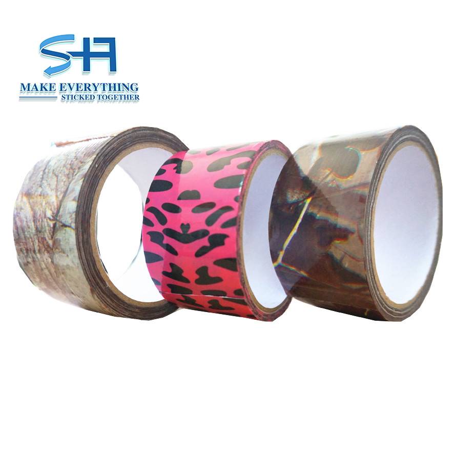 Water Proof Free Pattern Holographic Camo Carpet Tape Double Sided Duct  Tape TUV - China Duct Tape, Packing Tape