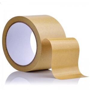 Kraft Tape: Gumirani rjavi papirni trak za pakiranje škatel in kartona