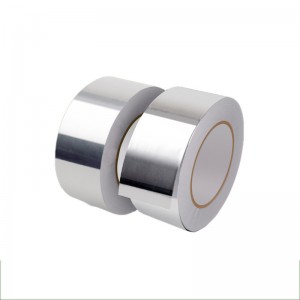 Sølv aluminiumsfolietape med ledende akryl