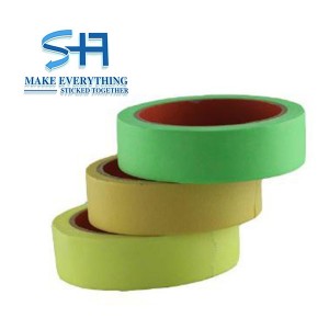Special customized Anti-UV  high-grade color masking tape car spray tin masking tape