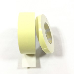 Cinta de espuma EVA de 1 mm con papel adhesivo amarillo Cinta de espuma EVA de doble cara