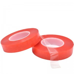Strong Acrylic Adhesive Pet Tape With Red Film