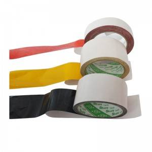 Yellow Embroidered Double Sided Tape