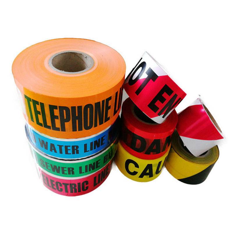 Factory wholesale Tamper Evident Tape - Non-adhesive PE caution tape – Newera